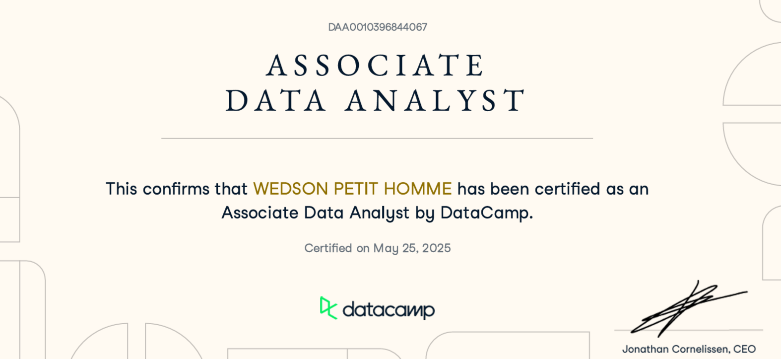 Master Data Analytics